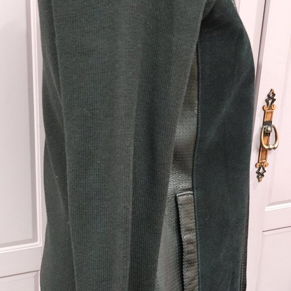 Escapade Brand Leather and Suede Jacket, Size Small, Black - Picture 3 of 6